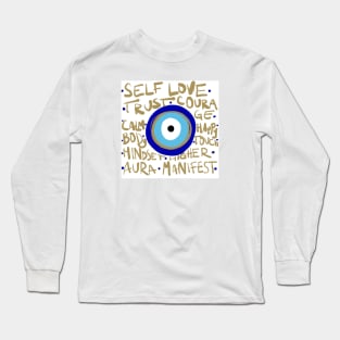 Evil eye good words Long Sleeve T-Shirt